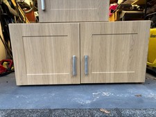 Overbed double cupboard for