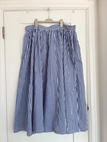 Boden blue white striped full - boden,