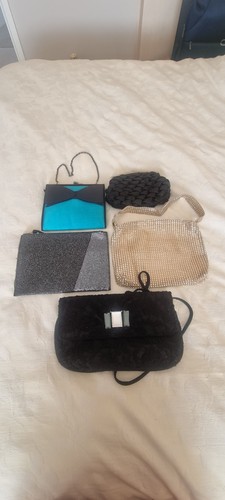 Evening bag bundle five bags - bundle.,