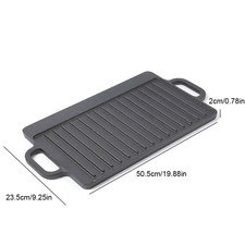 Grill Pan Frying Pan Double