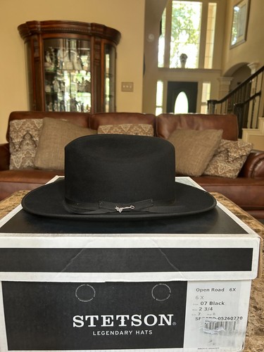 Stetson open road black 7 - stetson,