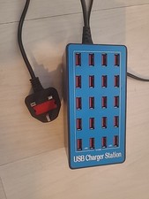 USB Charging Station 20-Port Multi USB Charger 100w/20a