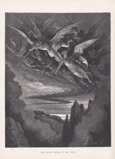 1870 GUSTAVE DORE Print - "The