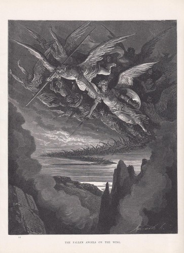 1870 gustave dore - print,