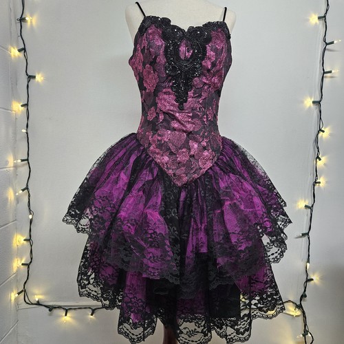 80s vintage goth - , short
