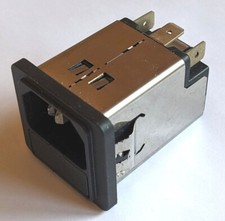 Mains IEC Appliance Inlet Plug