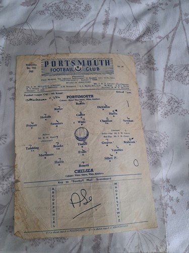 Portsmouth football programmes - portsmouth,