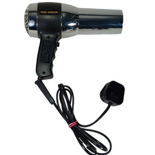Vidal Sassoon 1300W Compact Travel Hair Dryer VS-722 Chrome