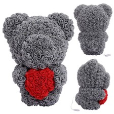 Lovely Foam Rose Bear With