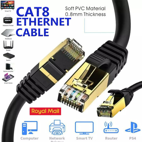 Cat8 ethernet cable 40gbps - ethernet,