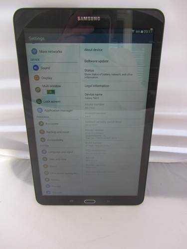 Samsung galaxy tab 6 - galaxy, e