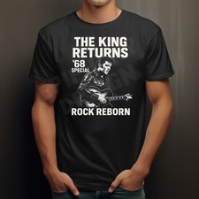 Elvis Presley  Mens & Ladies T Shirt Homage Rock And Roll The King Rockabilly