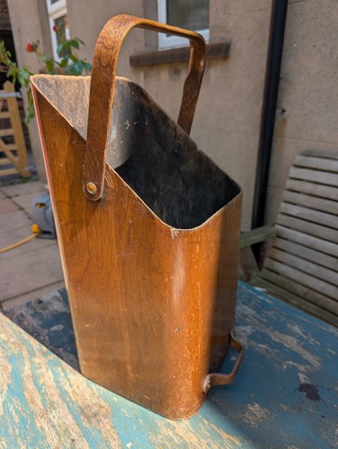 Vintage mallod wooden coal - mallod,