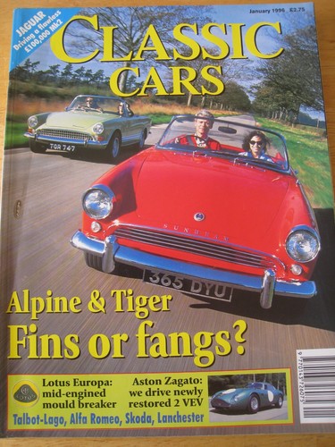 Classic cars jan 1996 alpine - cars,