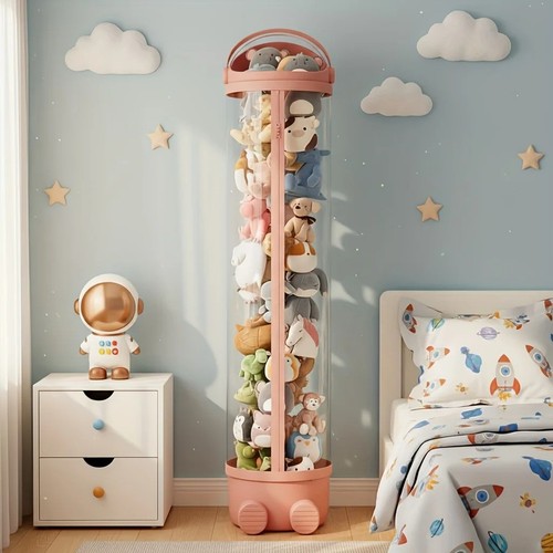 Clear stuffed animal storage - clear,
