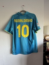 Ronaldinho FC Barcelona Away Camp Nou Size L Perfect Condition