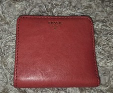 Red Fossil Folding Purse Women