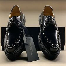 GIAMBATTISTA VALLI x H&M Mens Black Creeper Shoes Loafers Size  UK 6.5 / EUR 40