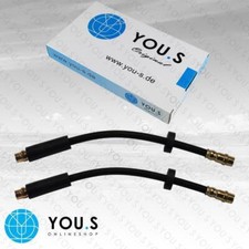 2 X Brake Hoses Front Axle