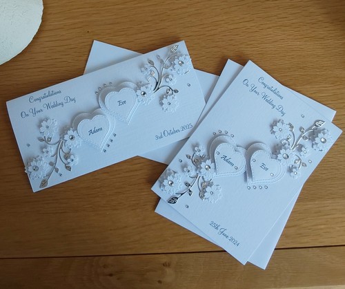 Personalised handmade wedding - handmade,