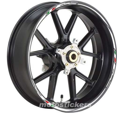 Tuning wheel stickers with