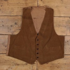 Vintage Corduroy Waistcoat XL