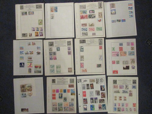 Collection world stamps - world, on