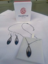 Mackintosh by Sea Gems earrings and necklace