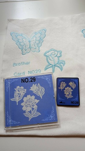 Brother embroidery card - brother, no