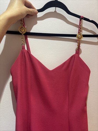 Vintage 1980s hot pink - vintage, dress