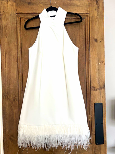 Mint velvet white halter - mint,