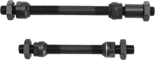 Pair bike hub axles - pair,