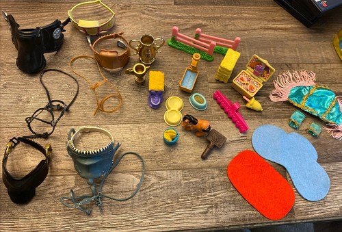 Toy horse accessory lot - toy,