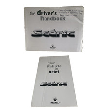 Renault Scenic Drivers Handbook Owners Manual Print 1999
