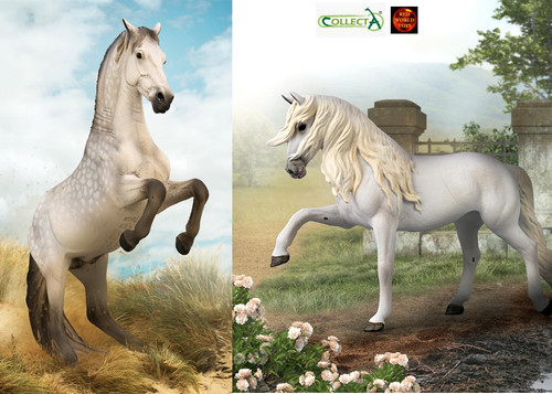 Lipizzaner horse toy model - lipizzaner,