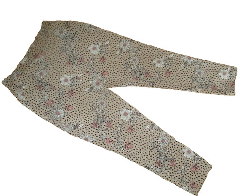 Primark taupe floral print