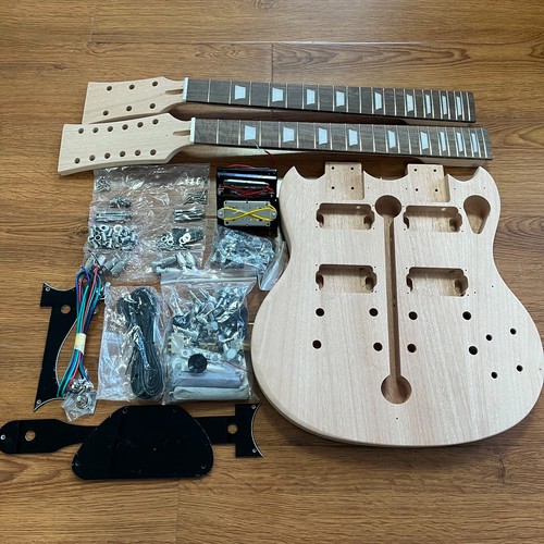 Unfinished diy double neck - unfinished,