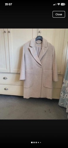 Oatmeal woollen whistles - oatmeal, coat