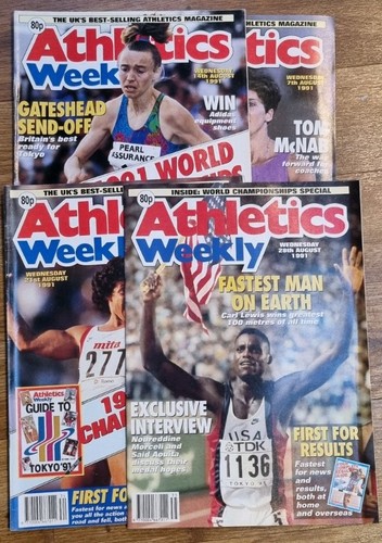 Athletics weekly magazines - athletics,