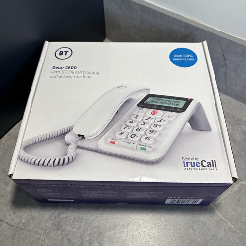 Decor 2600 corded phone - bt,