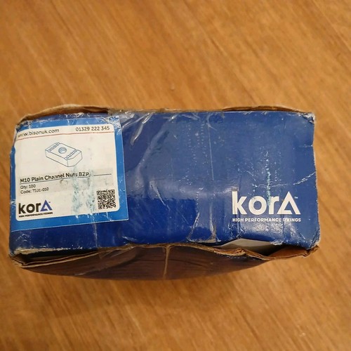 Kora m10 plain channel nuts - m10,