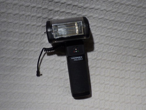 Hanimex pro 550 camera flash - camera,