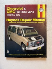 Chevy Express Van RV Motor-Home 1996-2010 Shop Service Repair Manual Engine DYI