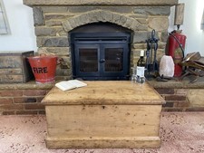Old Antique Pine Chest