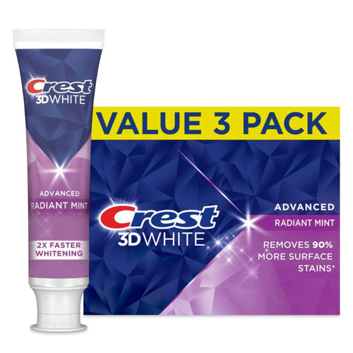Crest white advanced - crest, 3d