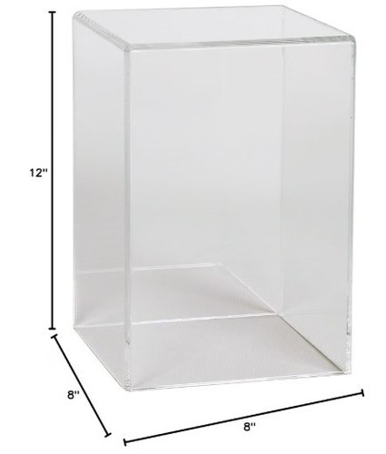 Acrylic box case sided - acrylic,