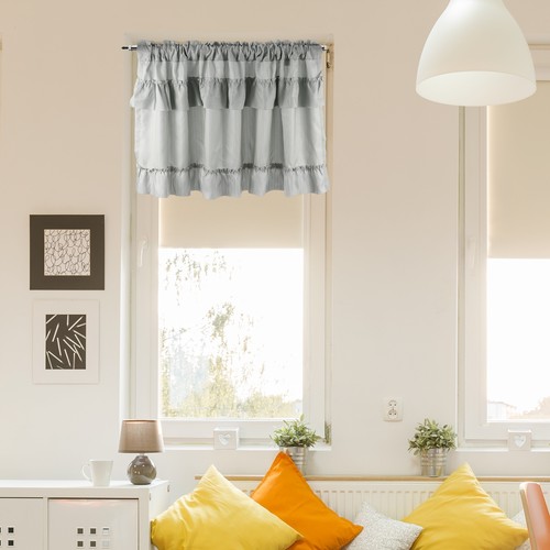 Panel ruffle valance - 1,