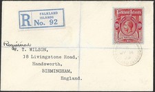 Scarce, Falkland Islands 1929