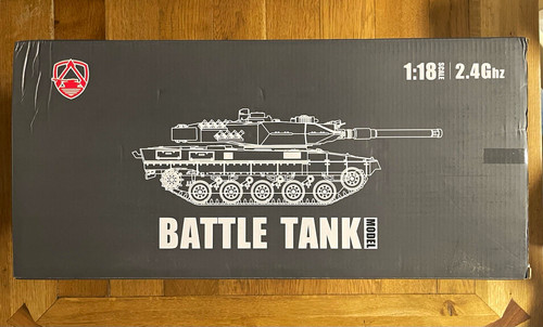 Remote control tank - remote, 1:18