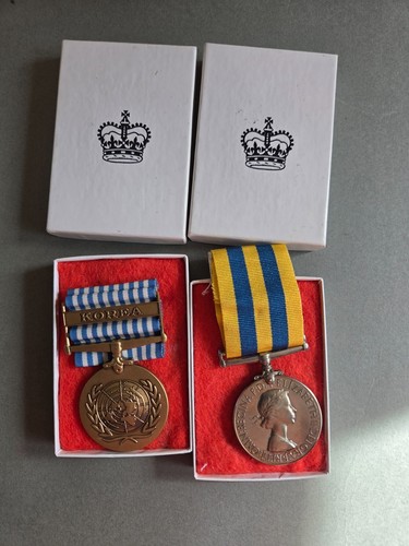 Elizabeth korea medal and a - ii,